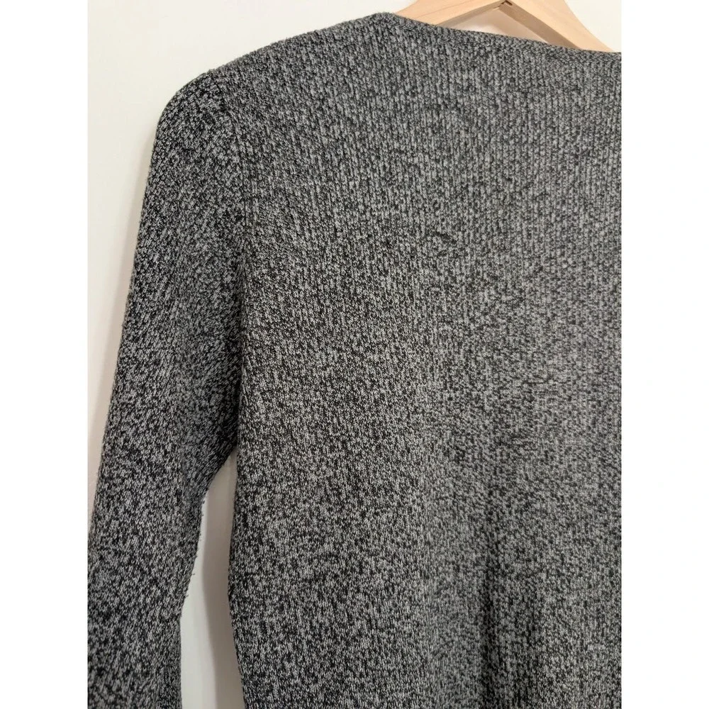 Calvin Klein‎ Zipper Front Ribbed Cardigan PM 90s Minimalist Women CBK Timeless